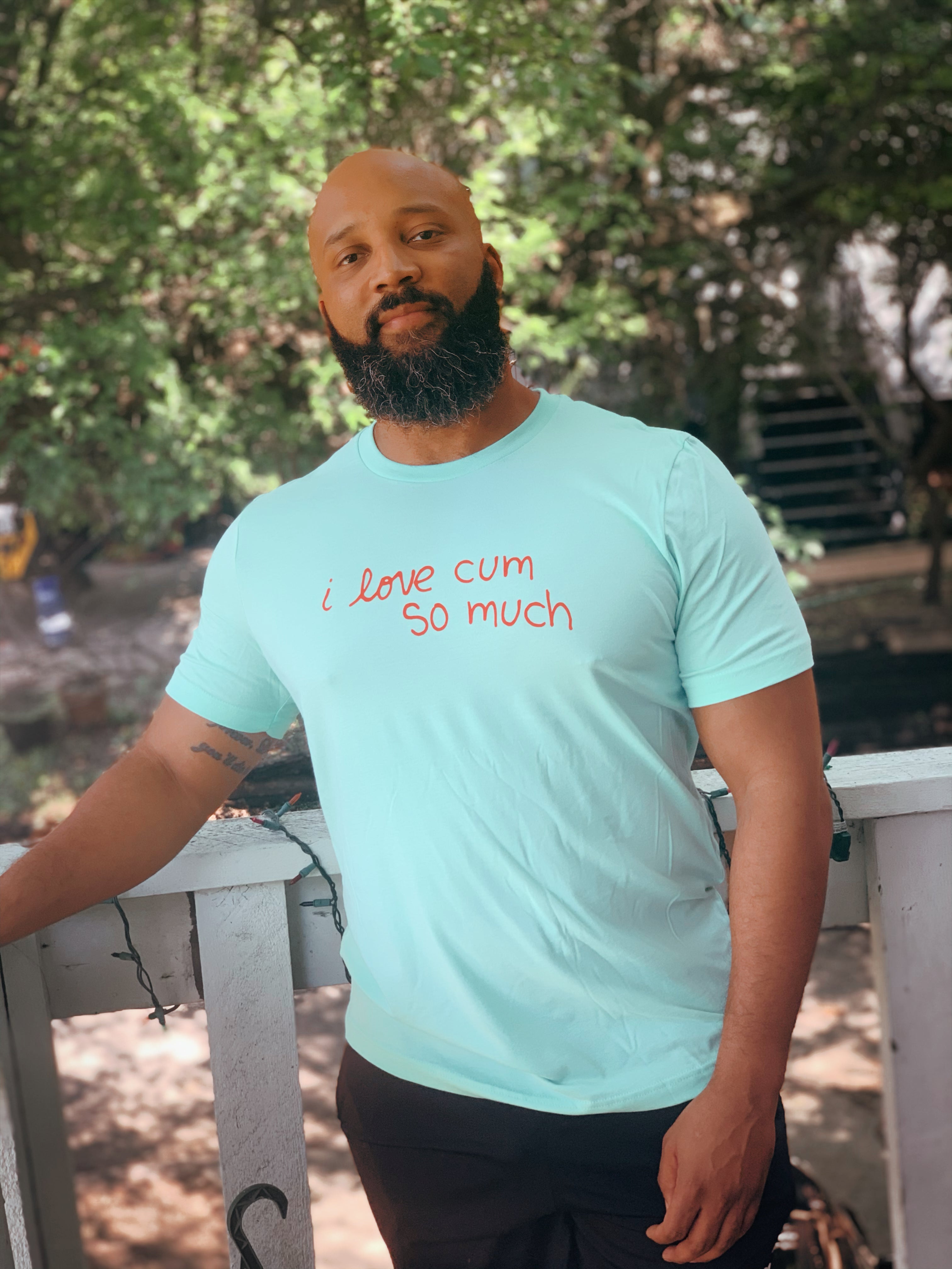 I Love Cum Tee MINT